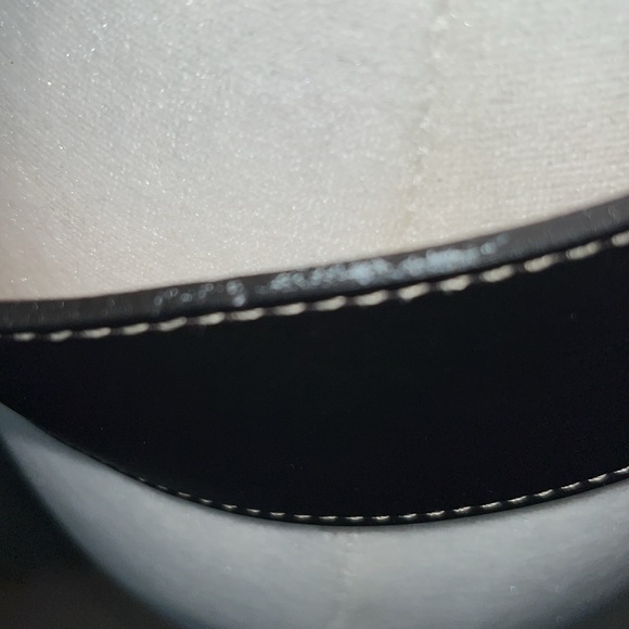 Per Se black leather belt size medium - Picture 4 of 8